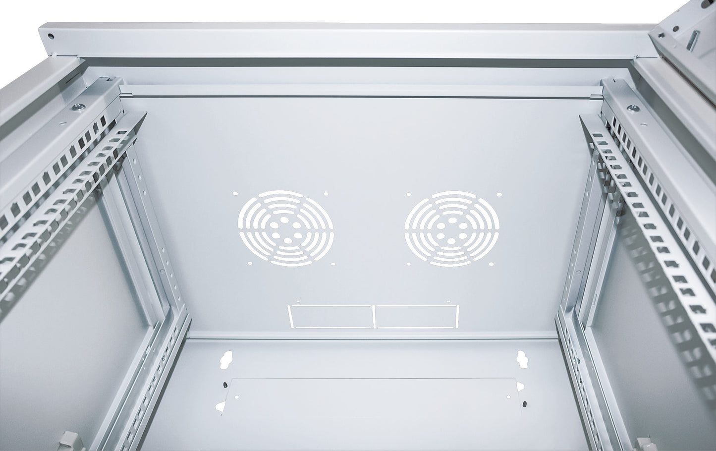 12U 19" Wall Mount Network Cabinet, Standard Line, 450 mm (17.7 in.) Depth, Gray Image 7