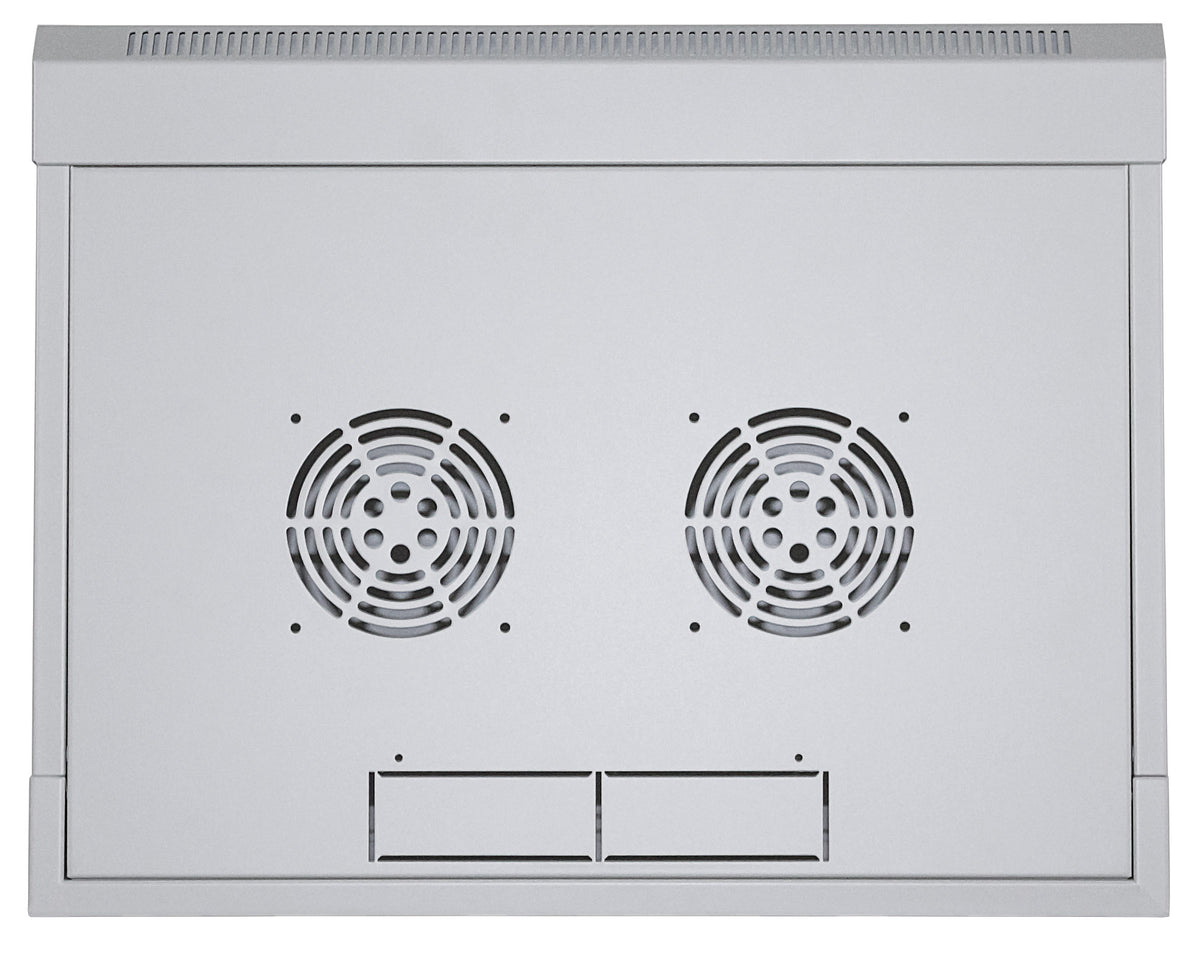 12U 19" Wall Mount Network Cabinet, Standard Line, 450 mm (17.7 in.) Depth, Gray Image 8