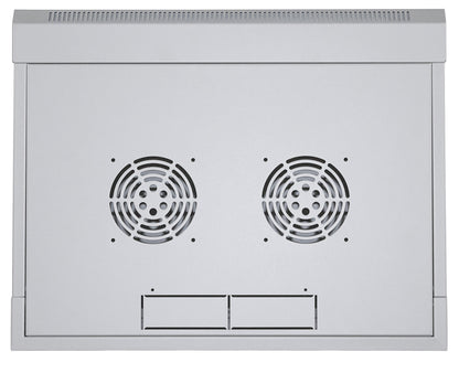 12U 19" Wall Mount Network Cabinet, Standard Line, 450 mm (17.7 in.) Depth, Gray Image 8