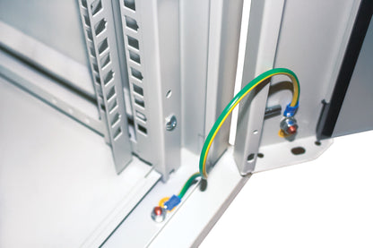 12U 19" Wall Mount Network Cabinet, Standard Line, 450 mm (17.7 in.) Depth, Gray Image 10