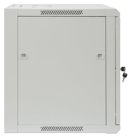 19" Wallmount Cabinet, 12U, 600 mm (23.6 in.) Depth, Gray Image 5
