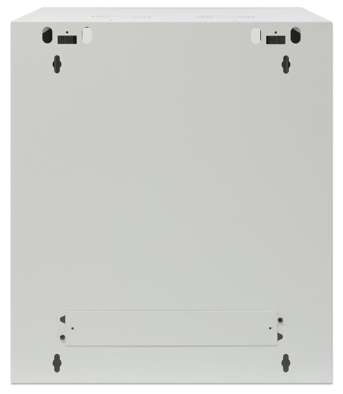 19" Wallmount Cabinet, 12U, 600 mm (23.6 in.) Depth, Gray Image 6