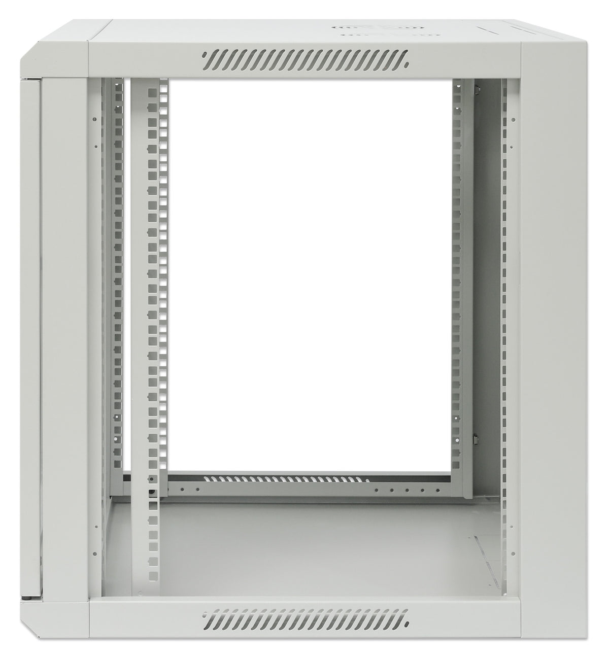 19" Wallmount Cabinet, 12U, 600 mm (23.6 in.) Depth, Gray Image 7