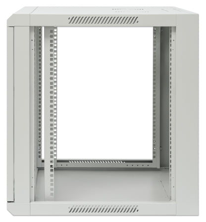 19" Wallmount Cabinet, 12U, 600 mm (23.6 in.) Depth, Gray Image 7