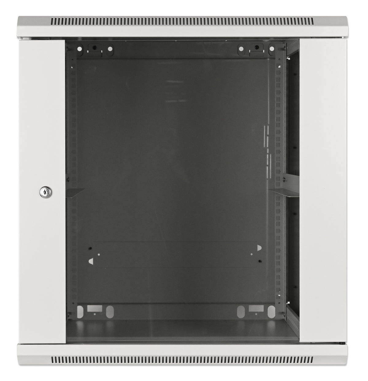 19" Wallmount Cabinet, 12U, 600 mm (23.6 in.) Depth, Gray Image 3