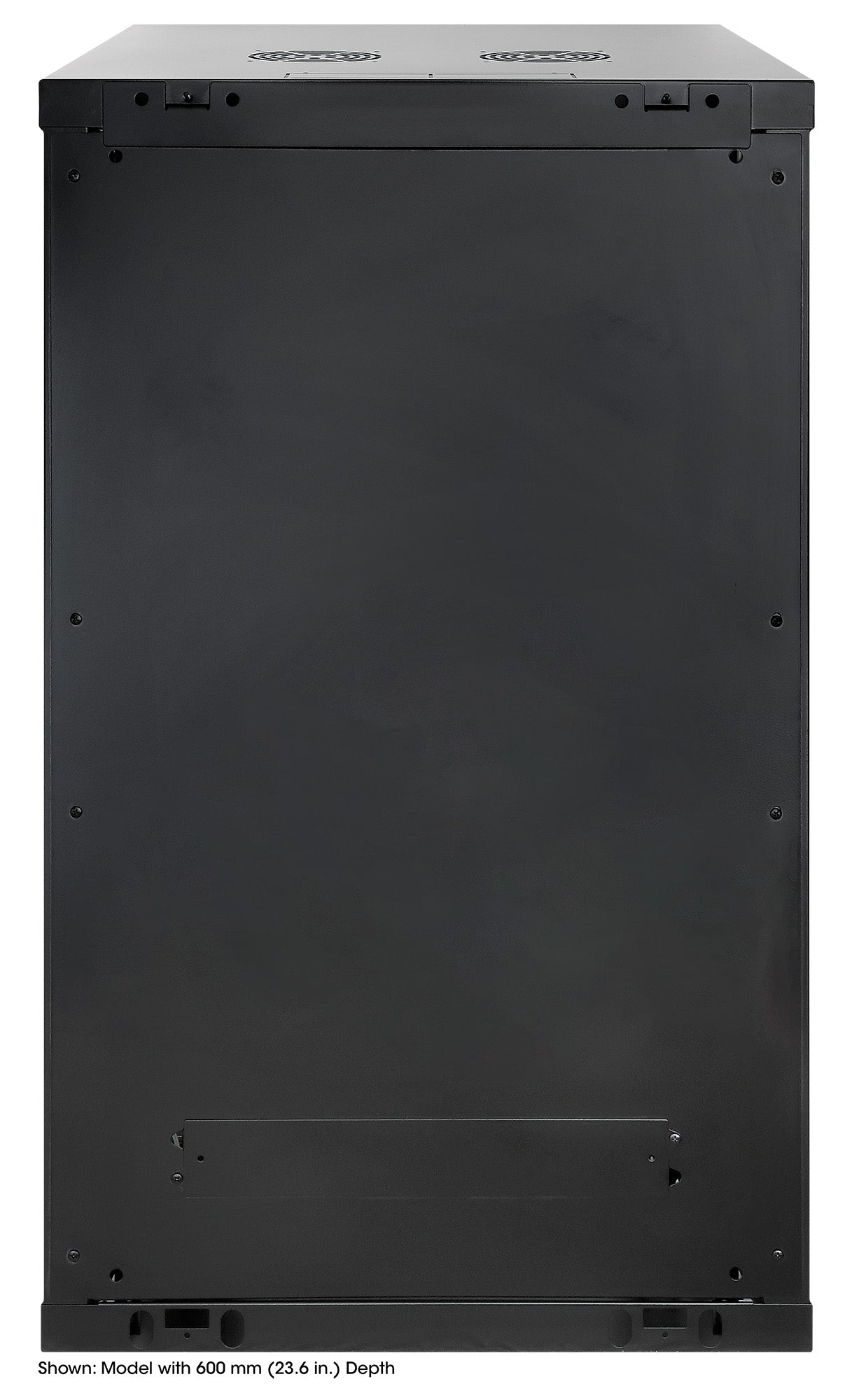 20U 19" Wall Mount Network Cabinet, Standard Line, 450 mm (17.7 in.) Depth, Black Image 4