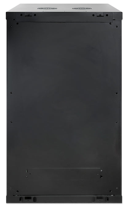 20U 19" Wall Mount Network Cabinet, 600 mm (23.6 in.) Depth, Black Image 4