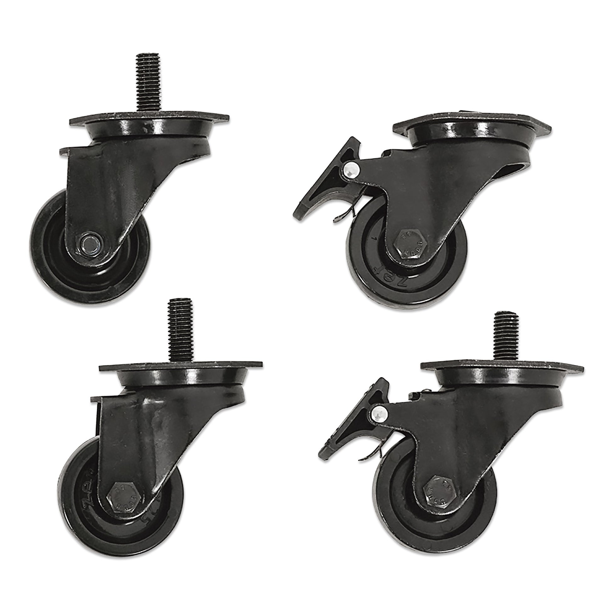 Caster Wheel Set for 19" Racks Image 1