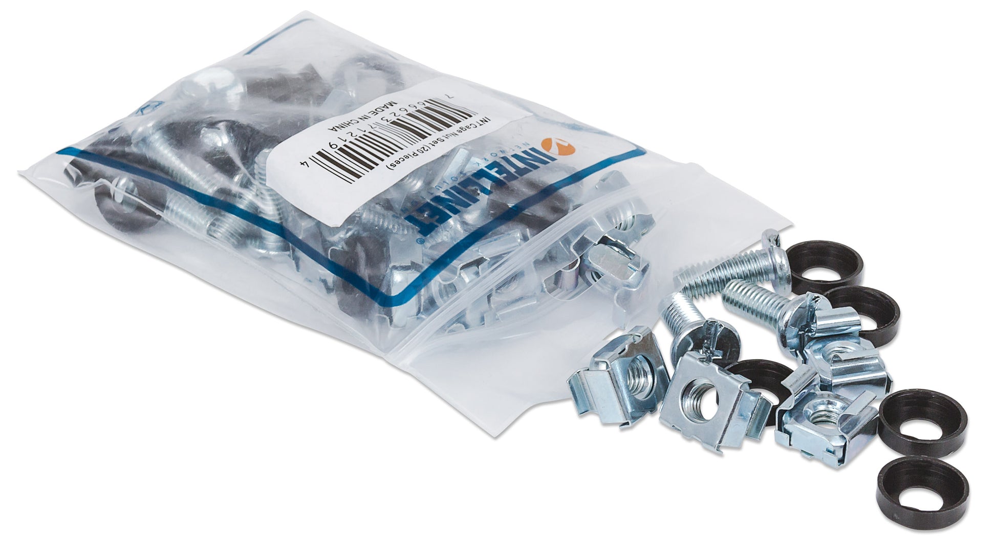 M6 Cage Nut Set, 20-Pack Image 1