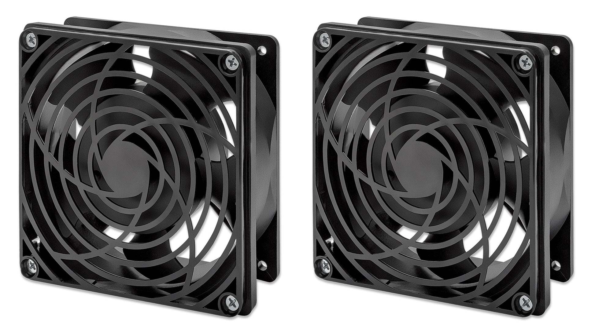2-Fan Ventilation Unit for 19" Wallmount Cabinets Image 1
