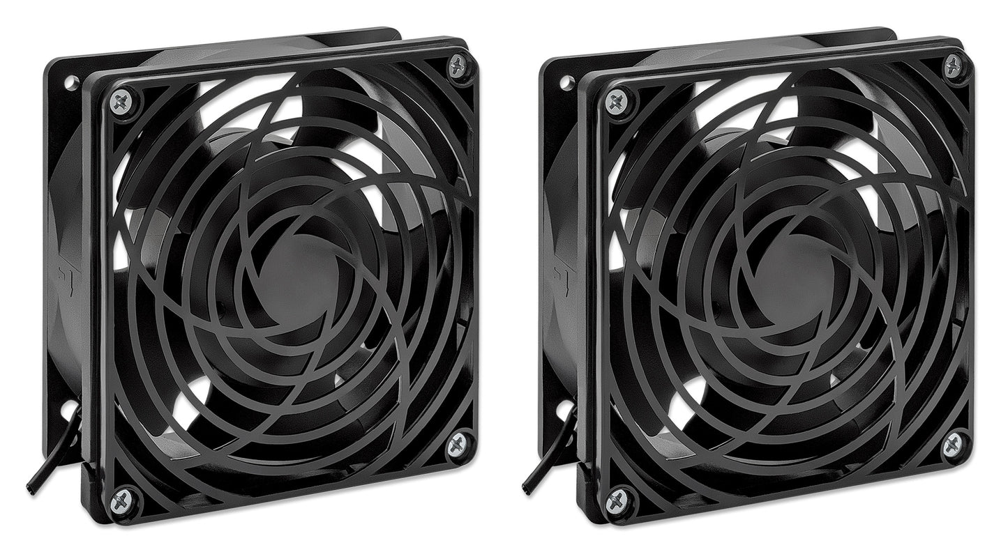 2-Fan Ventilation Unit for 19" Wallmount Cabinets Image 2