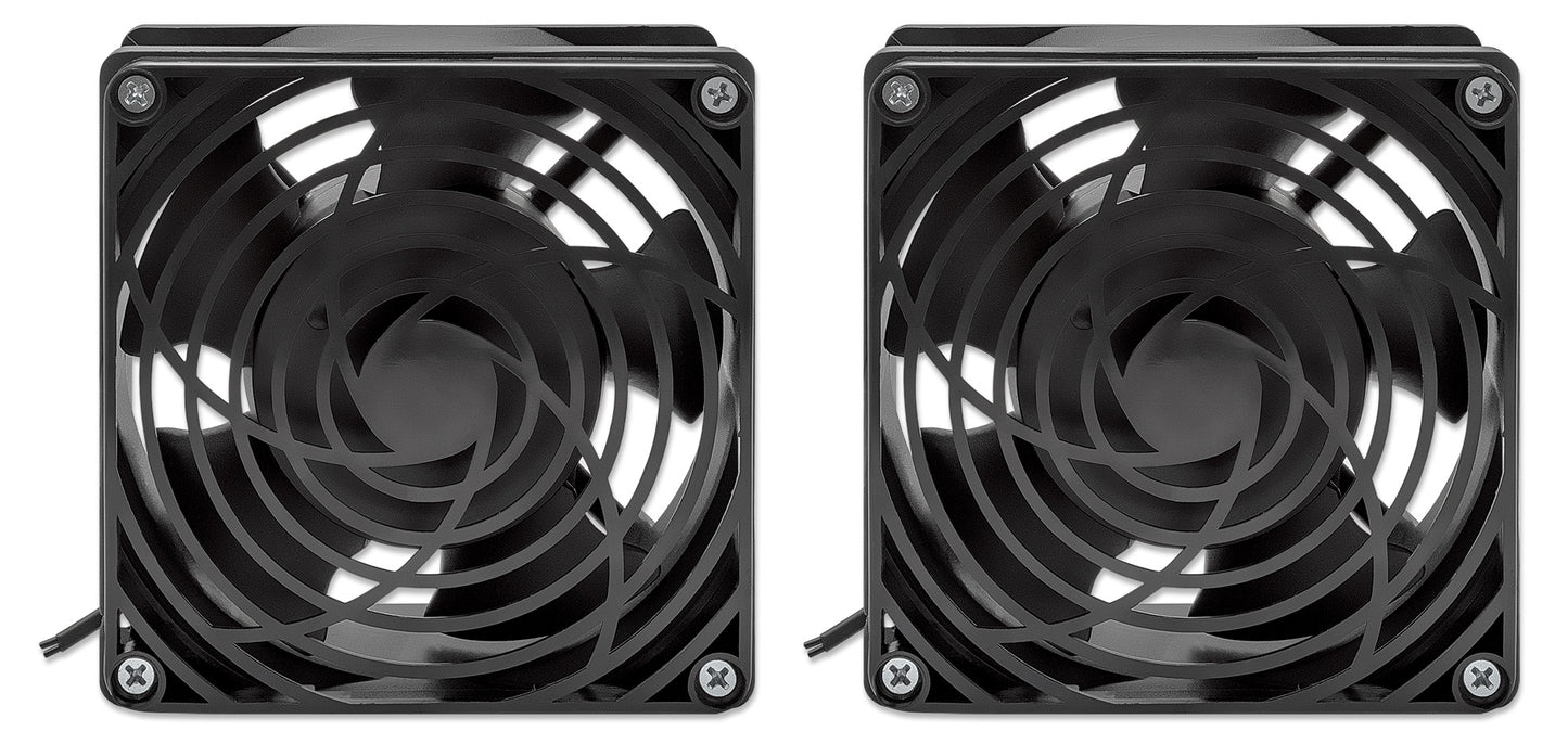 2-Fan Ventilation Unit for 19" Wallmount Cabinets Image 3