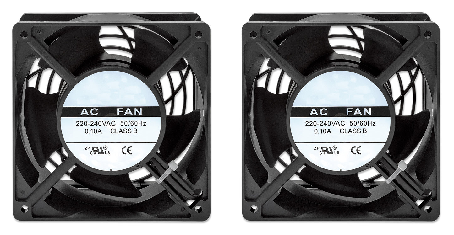 2-Fan Ventilation Unit for 19" Wallmount Cabinets Image 4