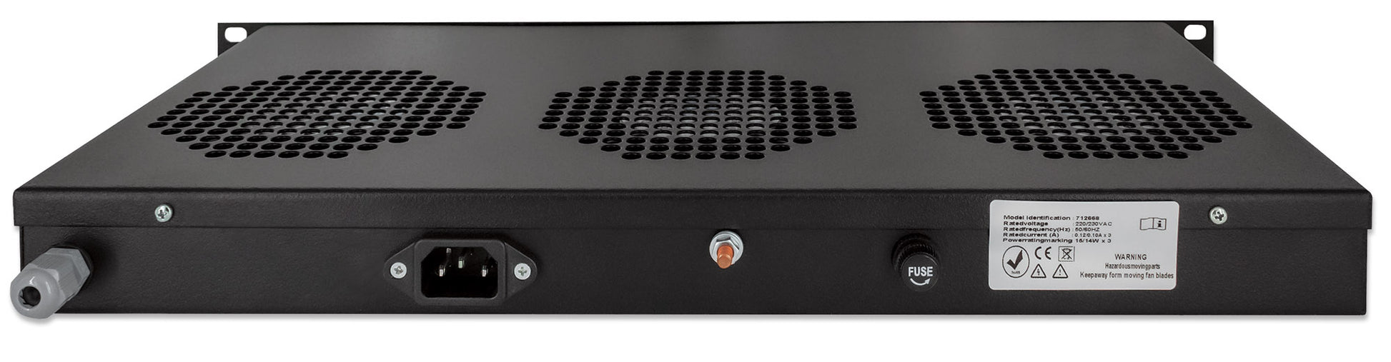 3-Fan Ventilation Unit for 19" Racks Image 6