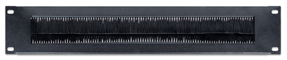 19" Cable Entry Panel, 2U, Black Image 5