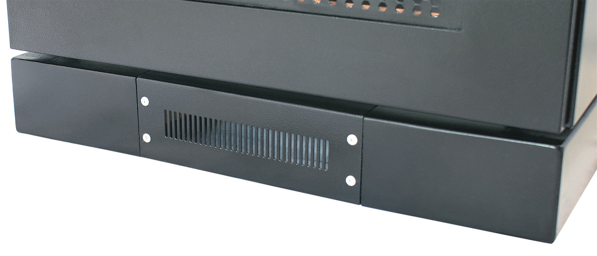 Plinth for 19" Network Cabinets, 600 (W) x 800 (D) mm, Black Image 3