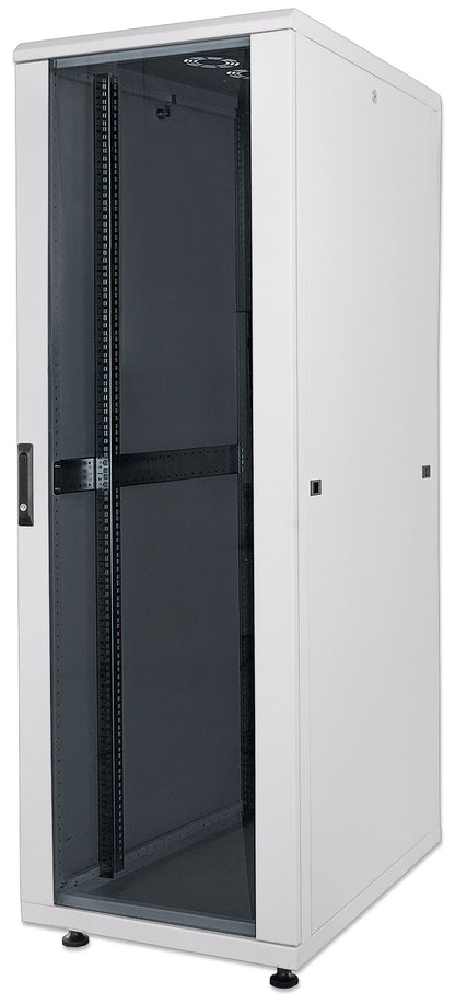 19" Network Cabinet, 32U, 800 (D) x 600 (W) x 1588 (H) mm, Gray Image 1