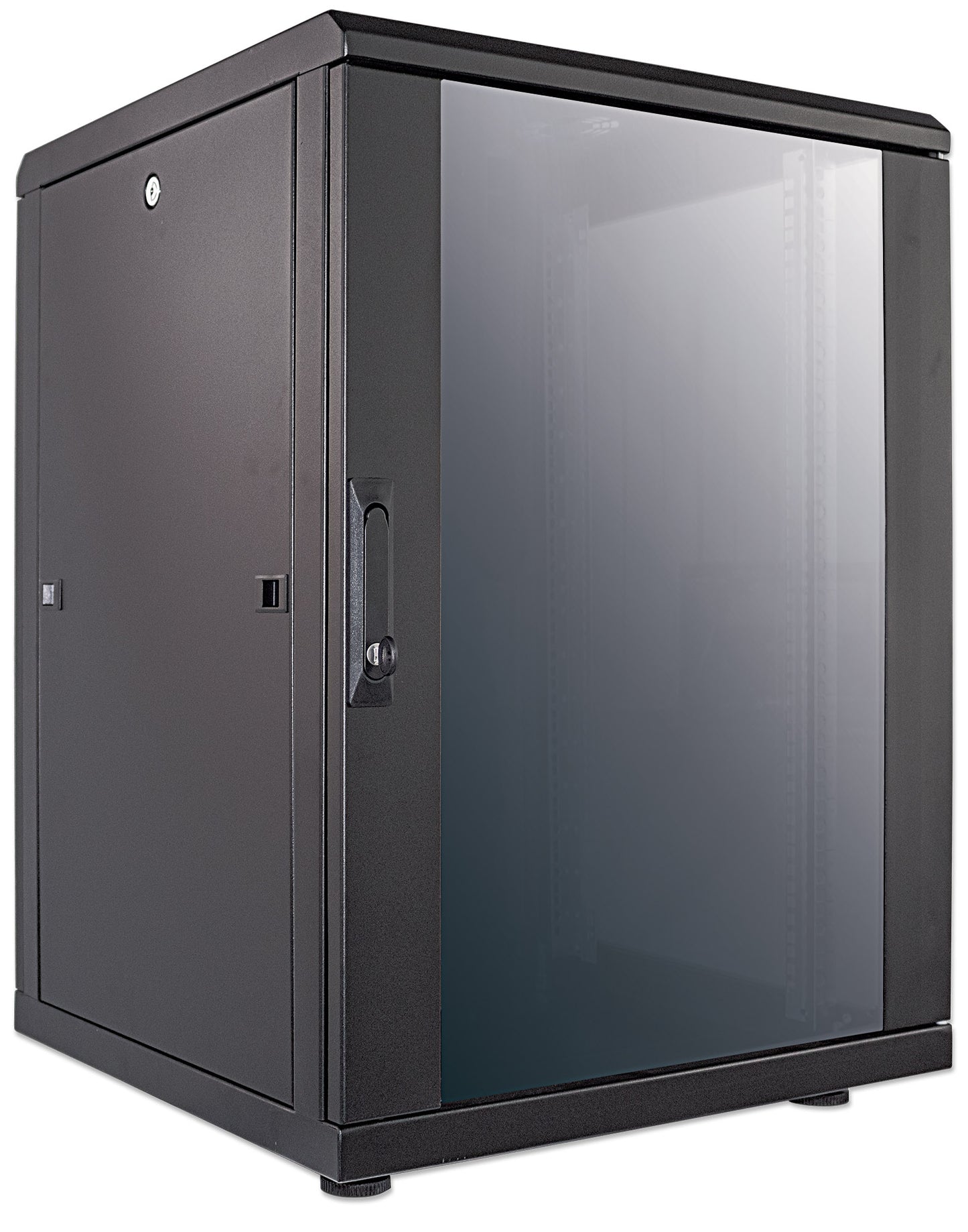 19" Network Cabinet, Standard Line, 16U, 600 (D) x 600 (W) mm, Black Image 3