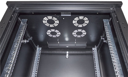 19" Network Cabinet, Standard Line, 16U, 600 (D) x 600 (W) mm, Black Image 15