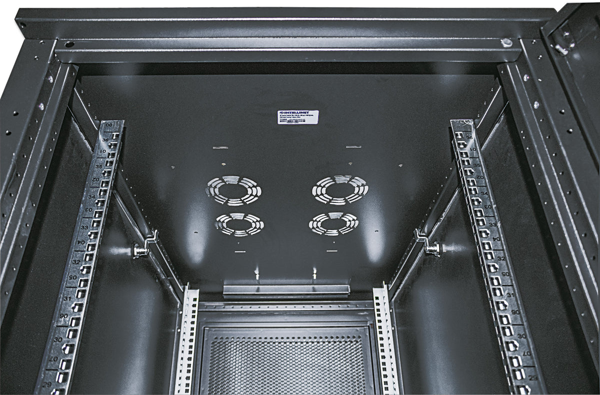19" Server Cabinet, Standard Line, 42U, 1000 (D) x 800 (W) mm, Black Image 11