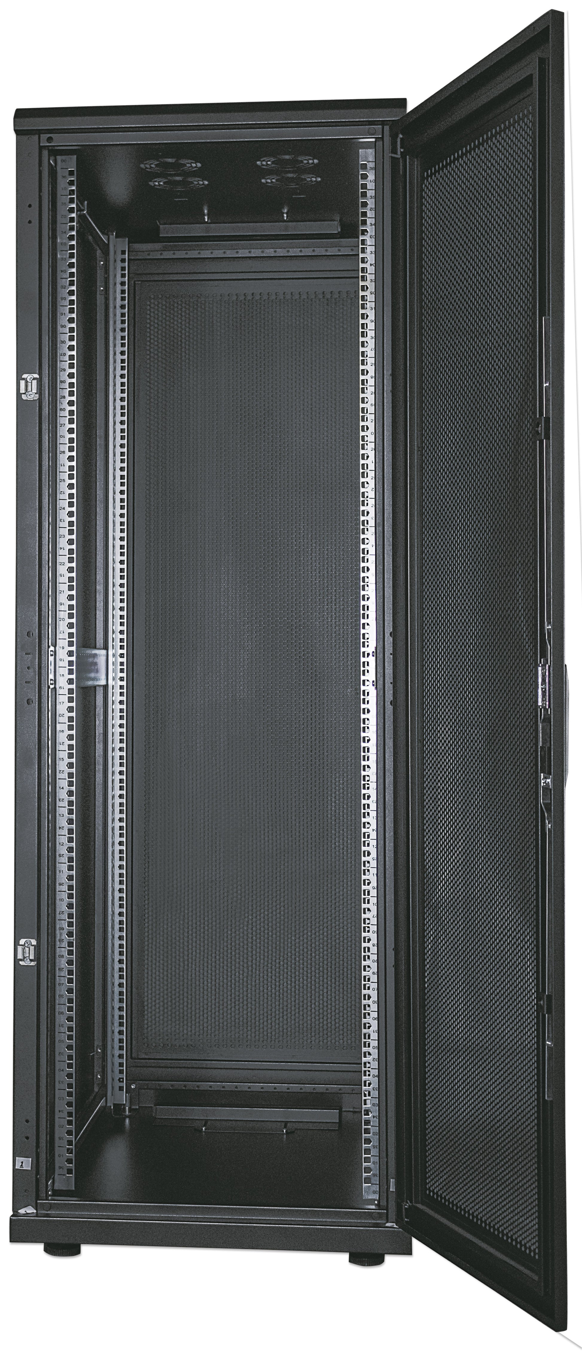 19" Server Cabinet, Standard Line, 42U, 1000 (D) x 600 (W) mm, Black Image 9