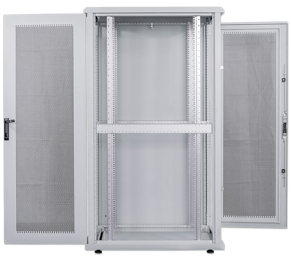 19" Server Cabinet, 42U, 1000 (D) x 600 (W) x 2033 (H) mm, Gray Image 18