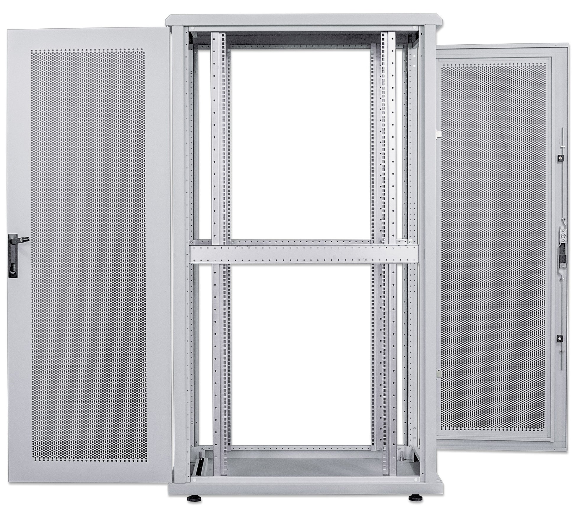 19" Server Cabinet, 42U, 1000 (D) x 600 (W) x 2033 (H) mm, Gray Image 21