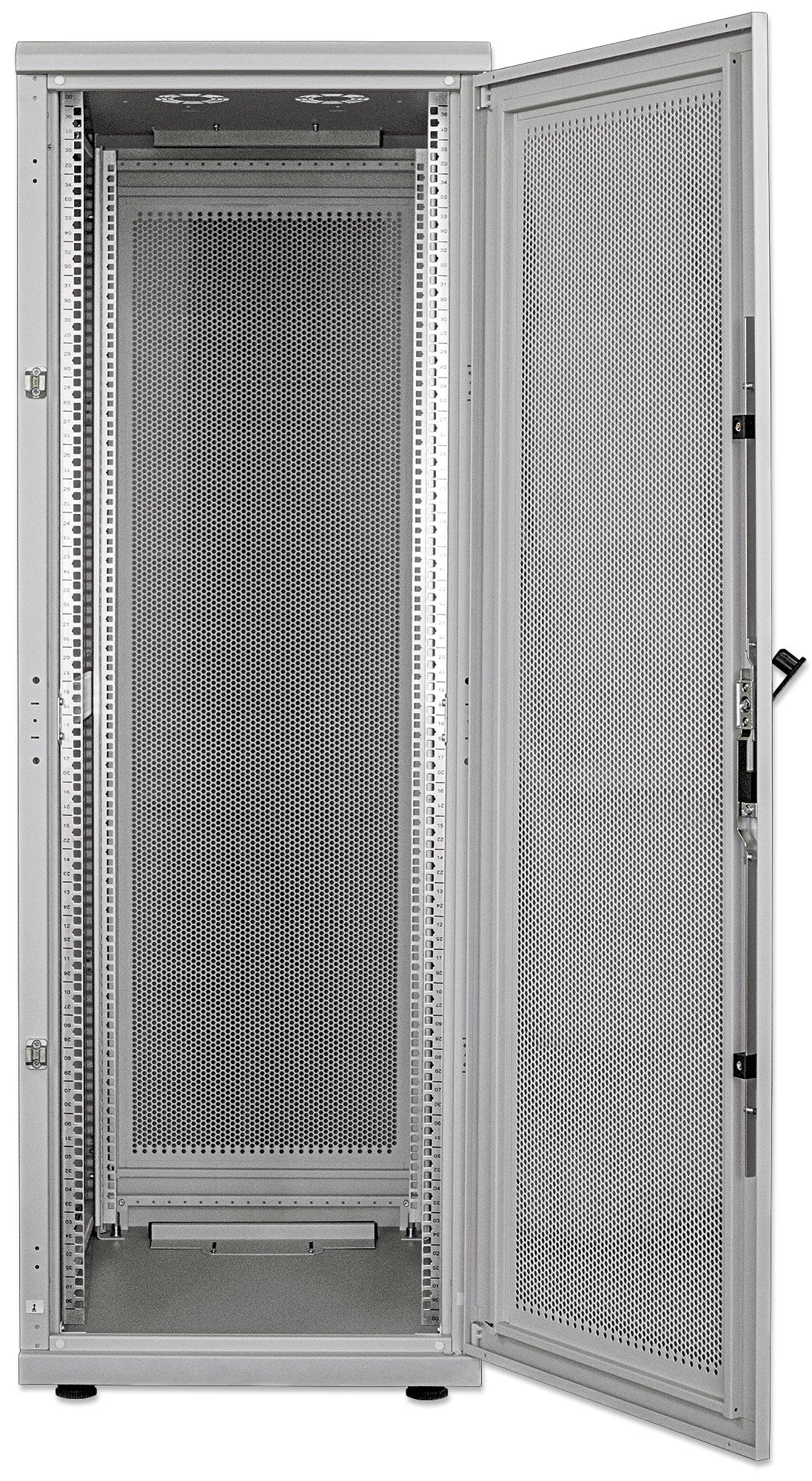 19" Server Cabinet, 42U, 1000 (D) x 600 (W) x 2033 (H) mm, Gray Image 9