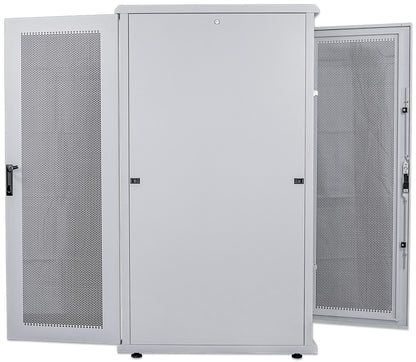 19" Server Cabinet, 42U, 1000 (D) x 600 (W) x 2033 (H) mm, Gray Image 16