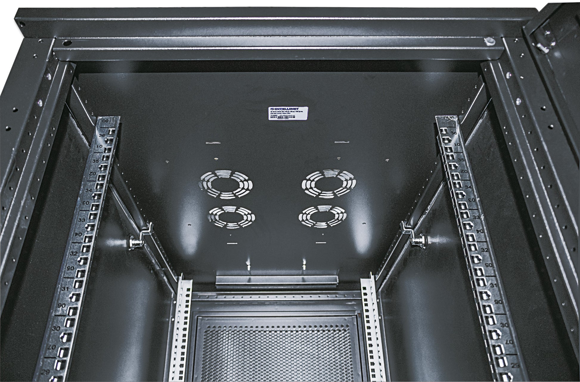 19" Server Cabinet, Standard Line, 36U, 1000 (D) x 600 (W) mm, Black Image 11