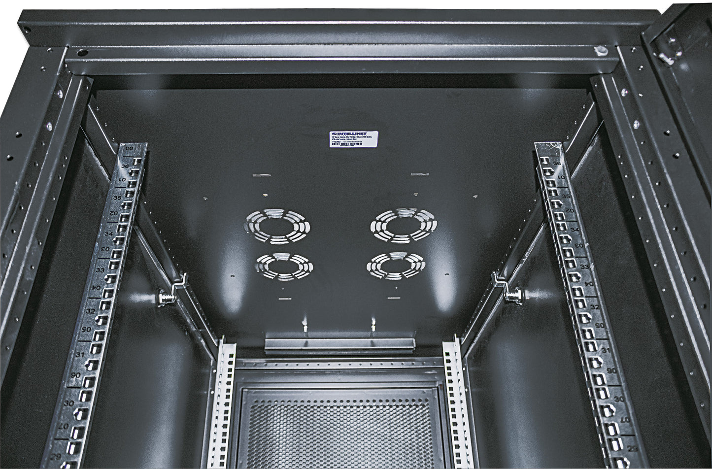 19" Server Cabinet, Standard Line, 26U, 1000 (D) x 600 (W) mm, Black Image 11