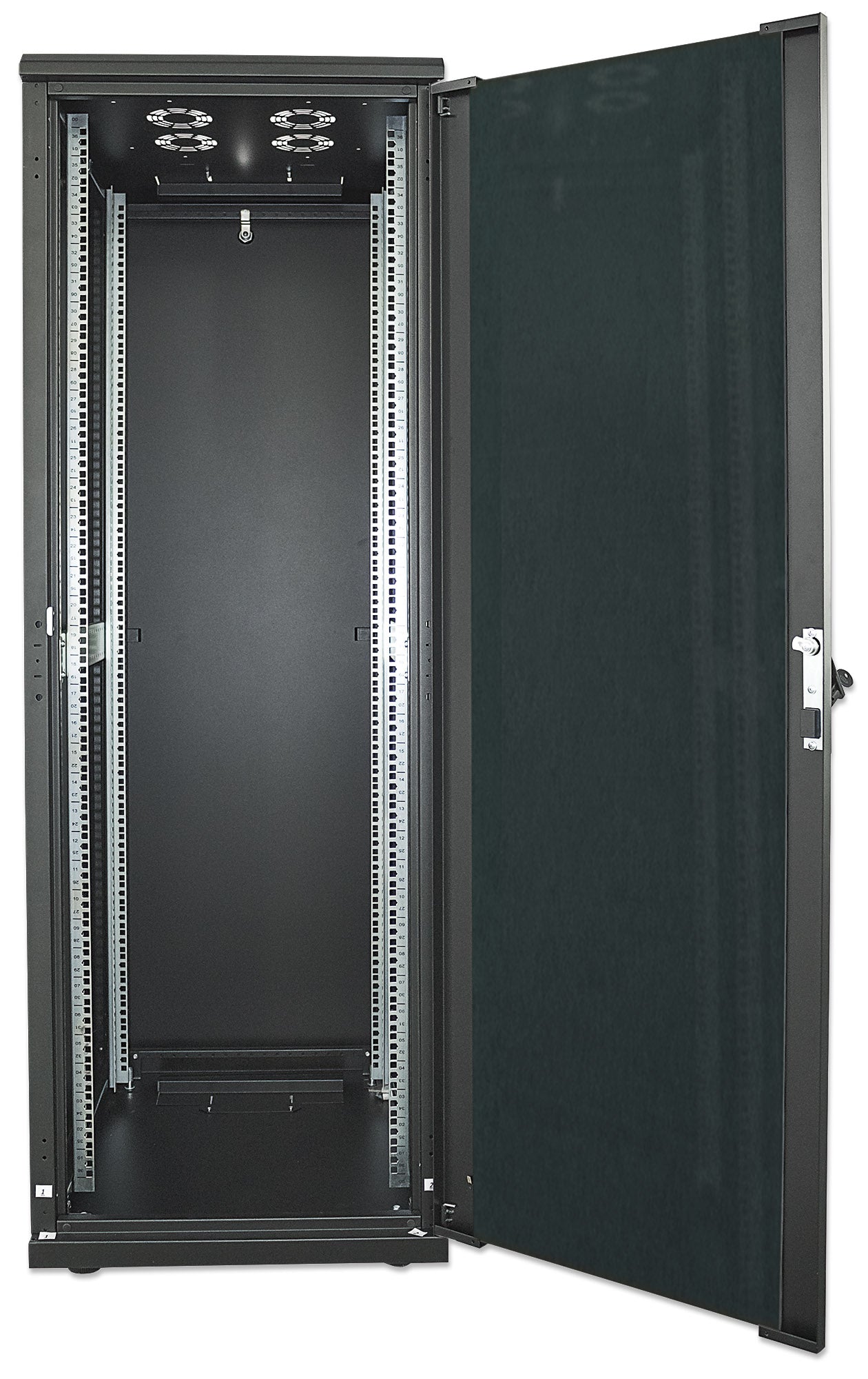 19" Network Cabinet, Standard Line, 22U, 800 (D) x 600 (W) mm, Black Image 7