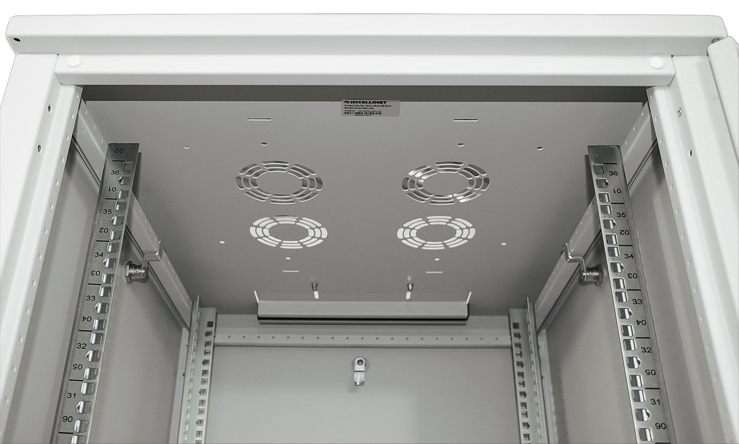 19" Network Cabinet, 22U, 800 (D) x 600 (W) x 1144 (H) mm, Gray Image 10