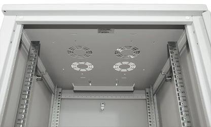 19" Network Cabinet, 22U, 600 (D) x 600 (W) x 1144 (H) mm, Gray Image 10
