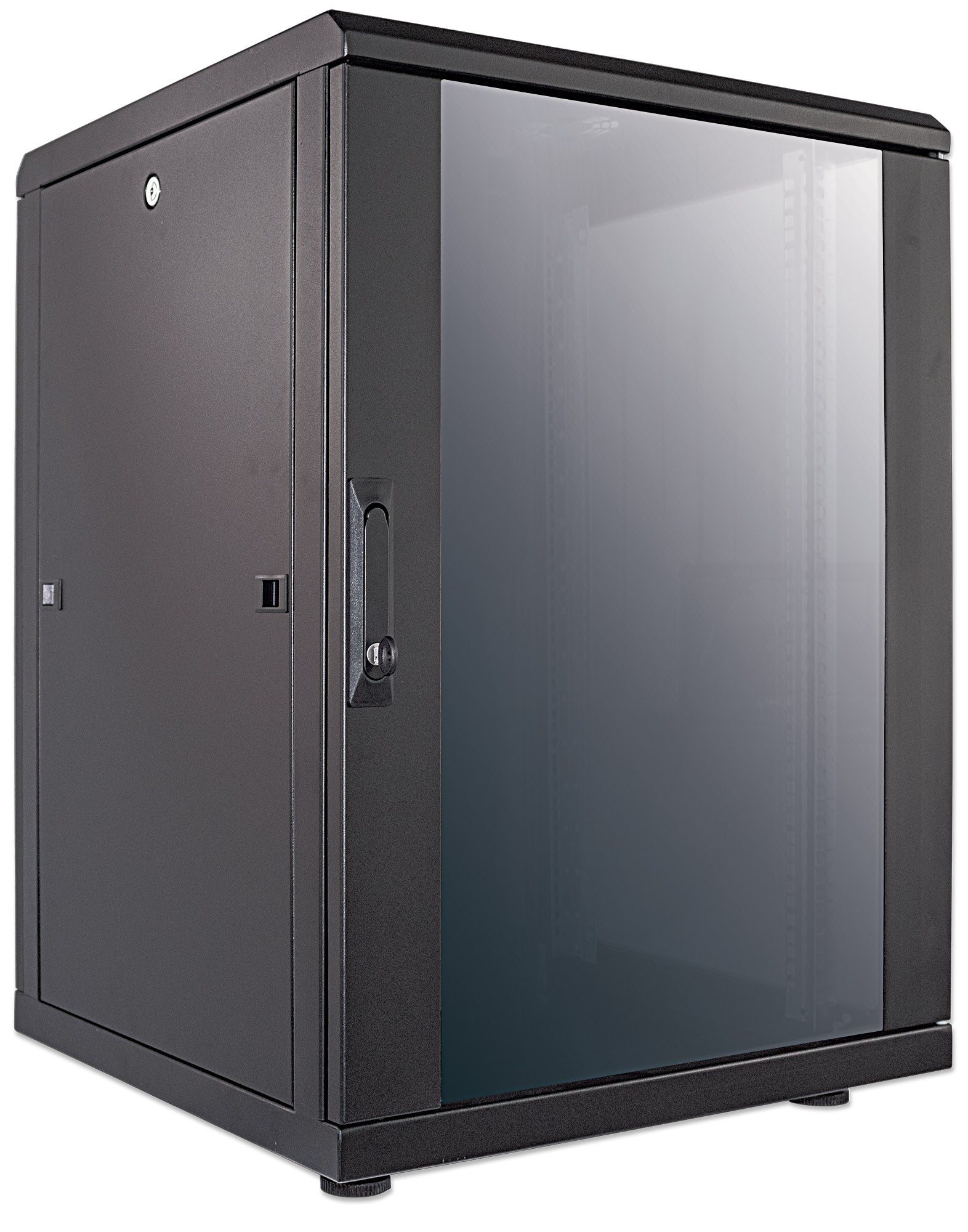 19" Network Cabinet, Standard Line, 16U, 600 (D) x 600 (W) mm, Black Image 3