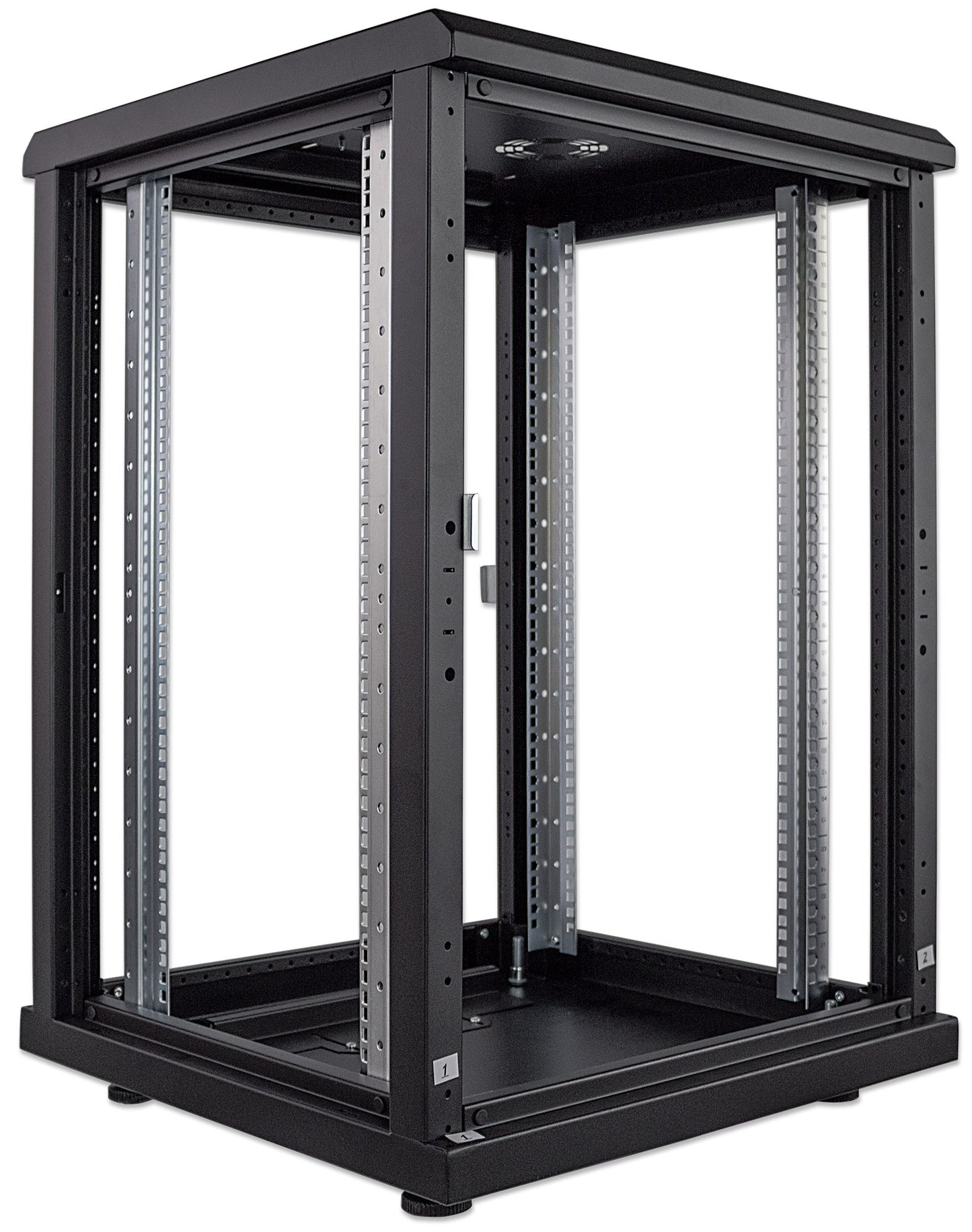 19" Network Cabinet, Standard Line, 16U, 600 (D) x 600 (W) mm, Black Image 11