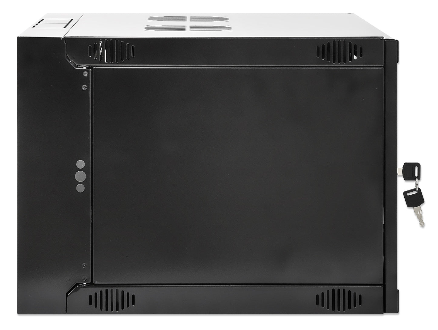 6U 19" Swing Out Wall Mount Network Cabinet, Standard Line, 450 mm (17.7 in.) Depth, Black Image 5