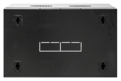 6U 19" Swing Out Wall Mount Network Cabinet, Standard Line, 450 mm (17.7 in.) Depth, Black Image 6