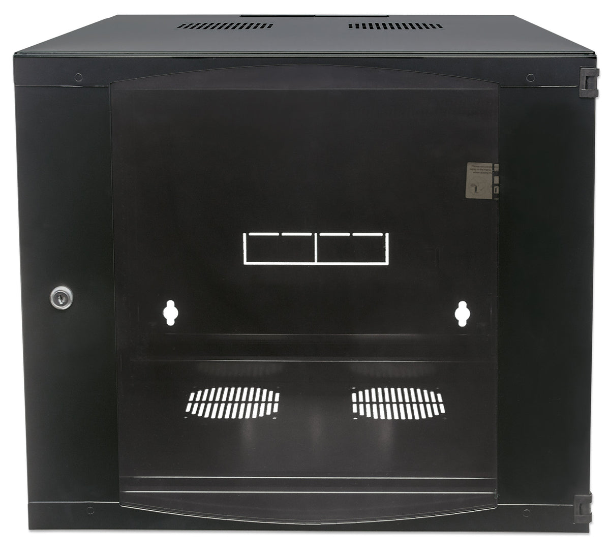 9U 19" Swing Out Wall Mount Network Cabinet, Standard Line, 600 mm (23.6 in.) Depth, Black Image 8
