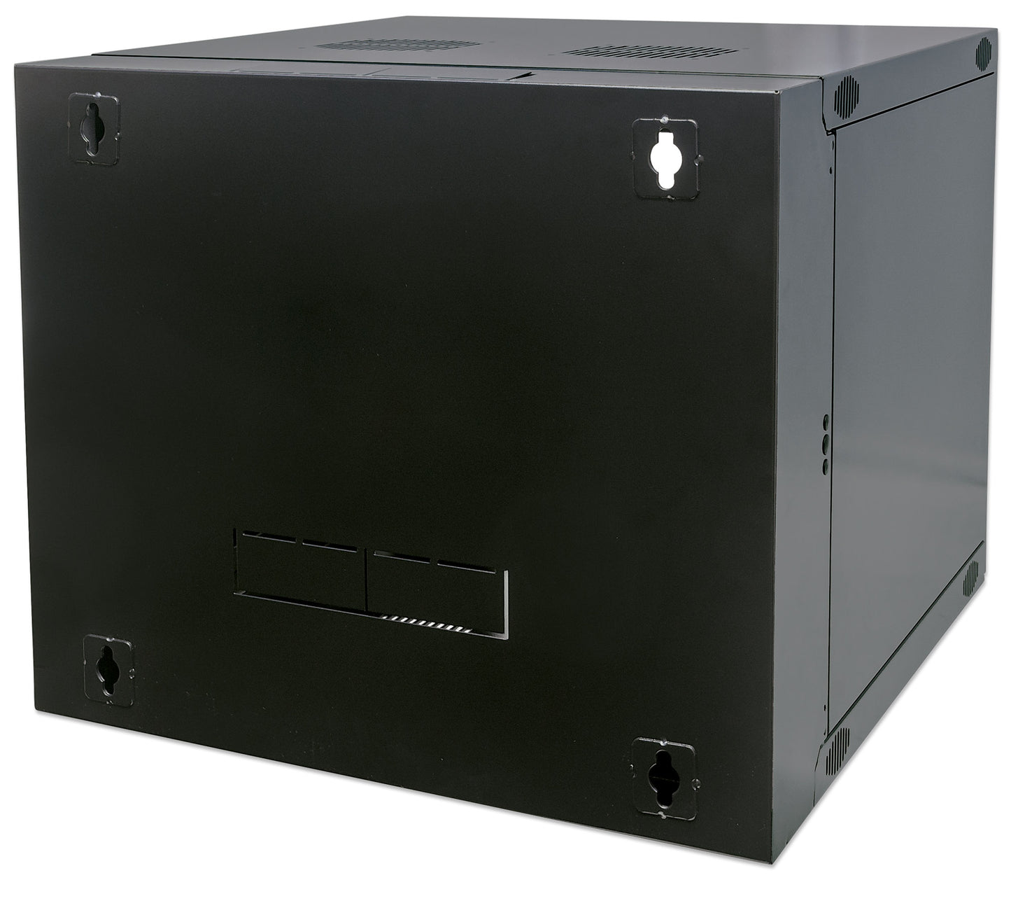 9U 19" Swing Out Wall Mount Network Cabinet, Standard Line, 600 mm (23.6 in.) Depth, Black Image 10