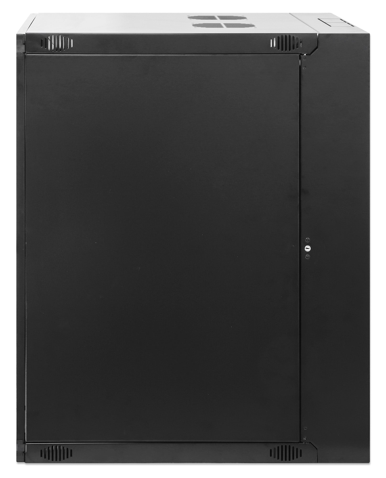 15U 19" Swing Out Wall Mount Network Cabinet, 600 mm (23.6 in.) Depth, Black Image 9