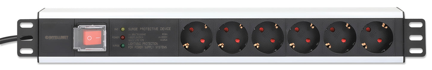 19" 1.5U Rackmount 6-Output Power Distribution Unit (PDU) Image 4