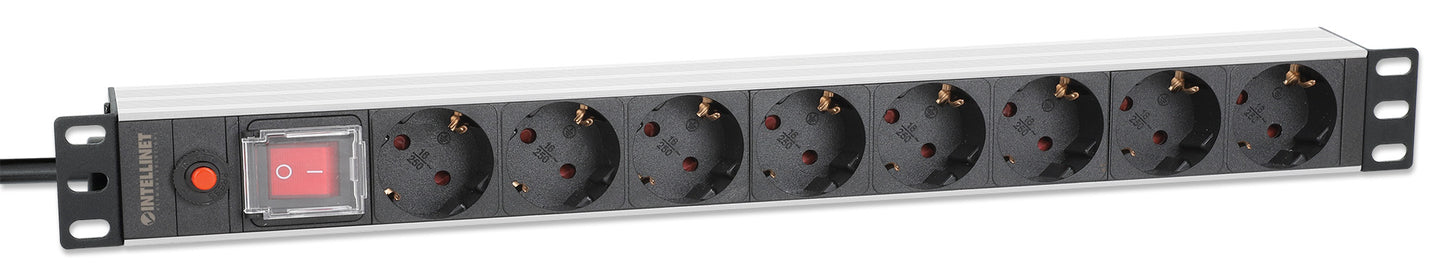 19" 1U Rackmount 8-Output Power Distribution Unit (PDU) Image 3