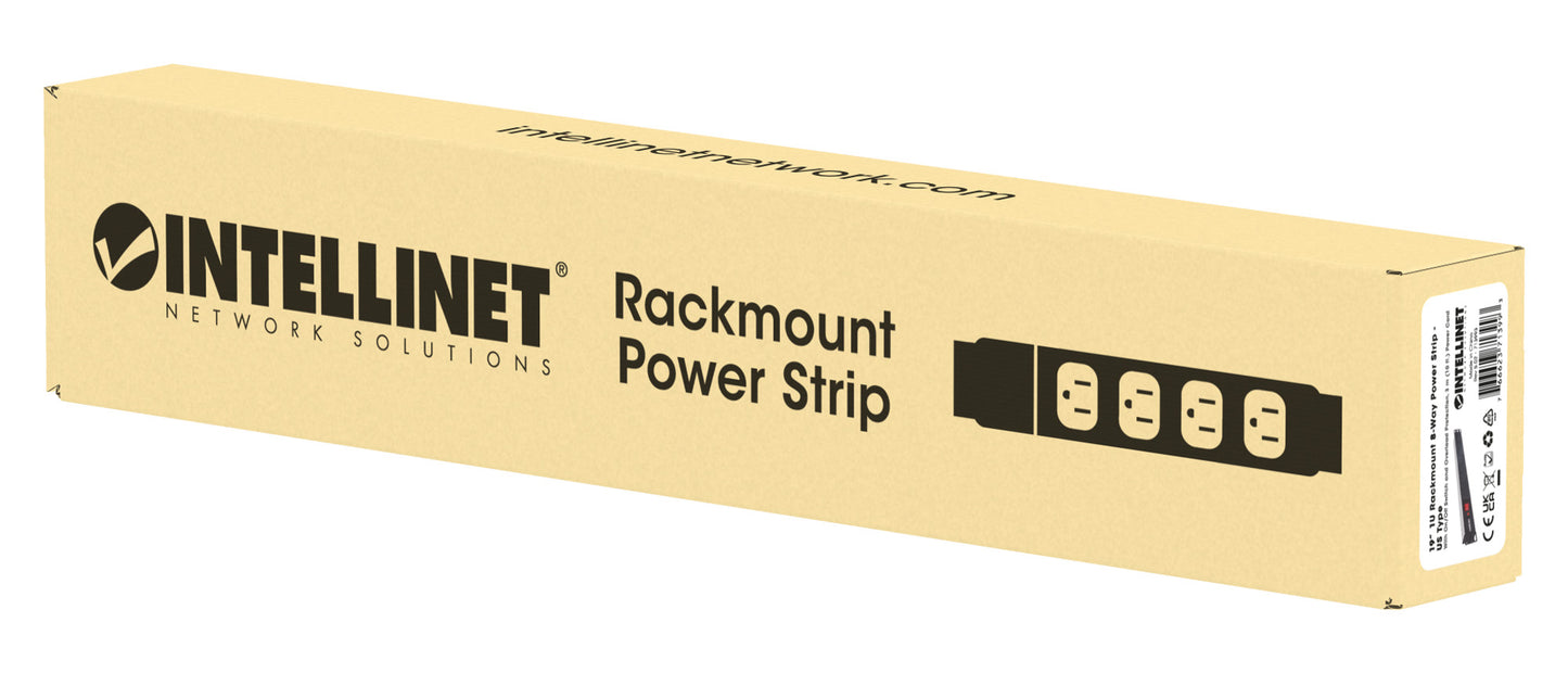 19" 1U Rackmount 8-Output Power Distribution Unit (PDU) Packaging Image 2