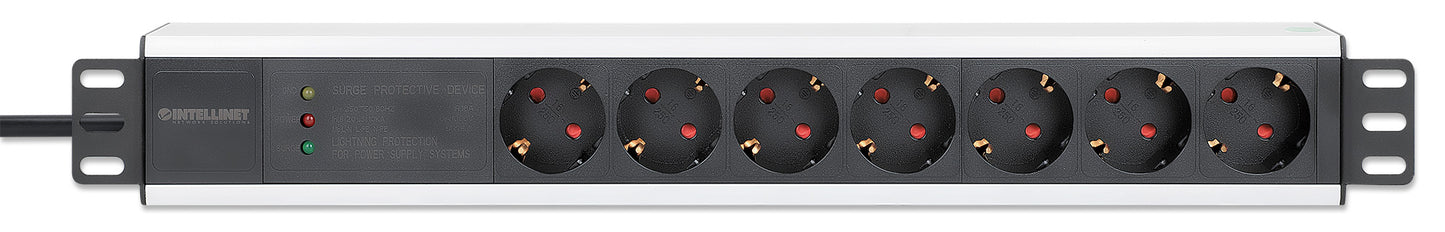 19" 1.5U Rackmount 7-Output Power Distribution Unit (PDU) Image 4