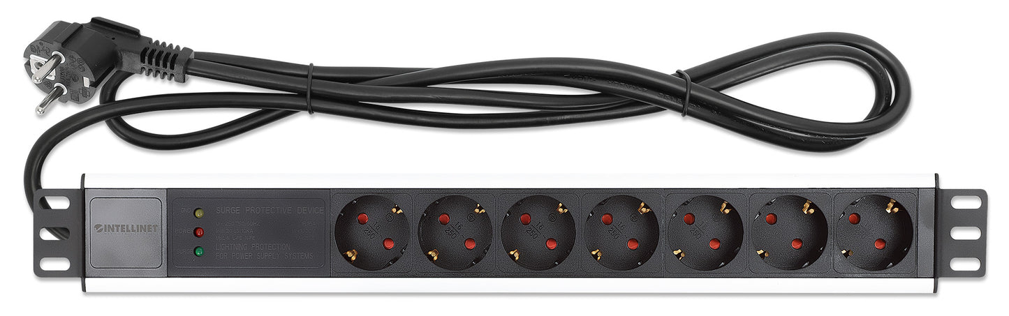 19" 1.5U Rackmount 7-Output Power Distribution Unit (PDU) Image 6