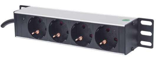 10" 1U Rackmount 4-Output Power Distribution Unit (PDU) Image 1