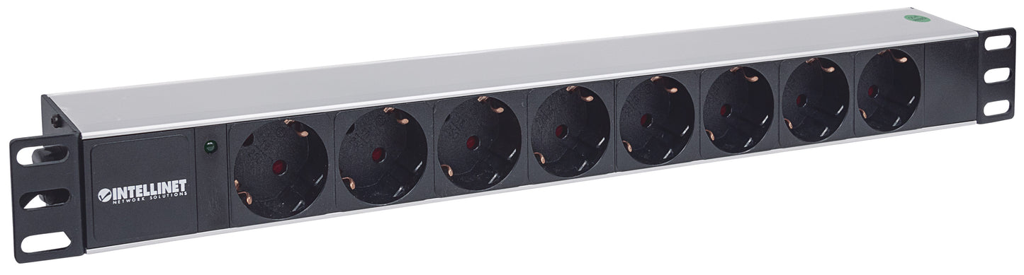 19" 1U Rackmount 8-Output Power Distribution Unit (PDU) Image 3