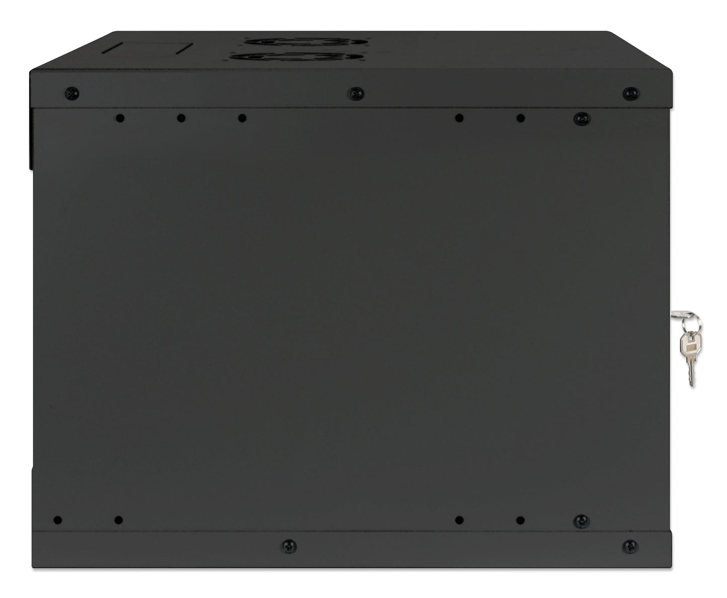 6U 19" Wall Mount Network Cabinet, Basic Line, 400 mm Depth, Black Image 5