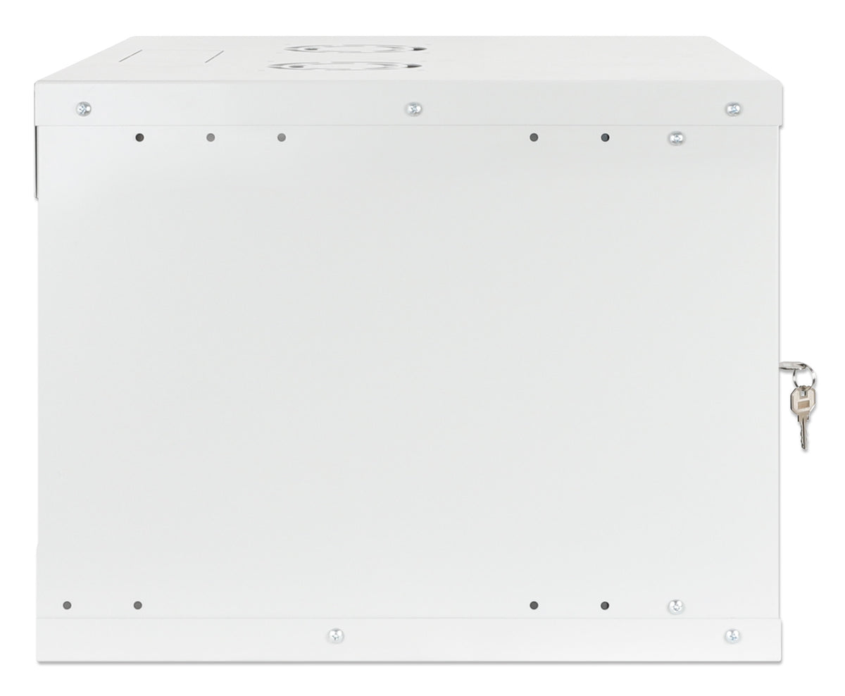 6U 19" Wall Mount Network Cabinet, Basic Line, 400 mm Depth, Gray Image 5